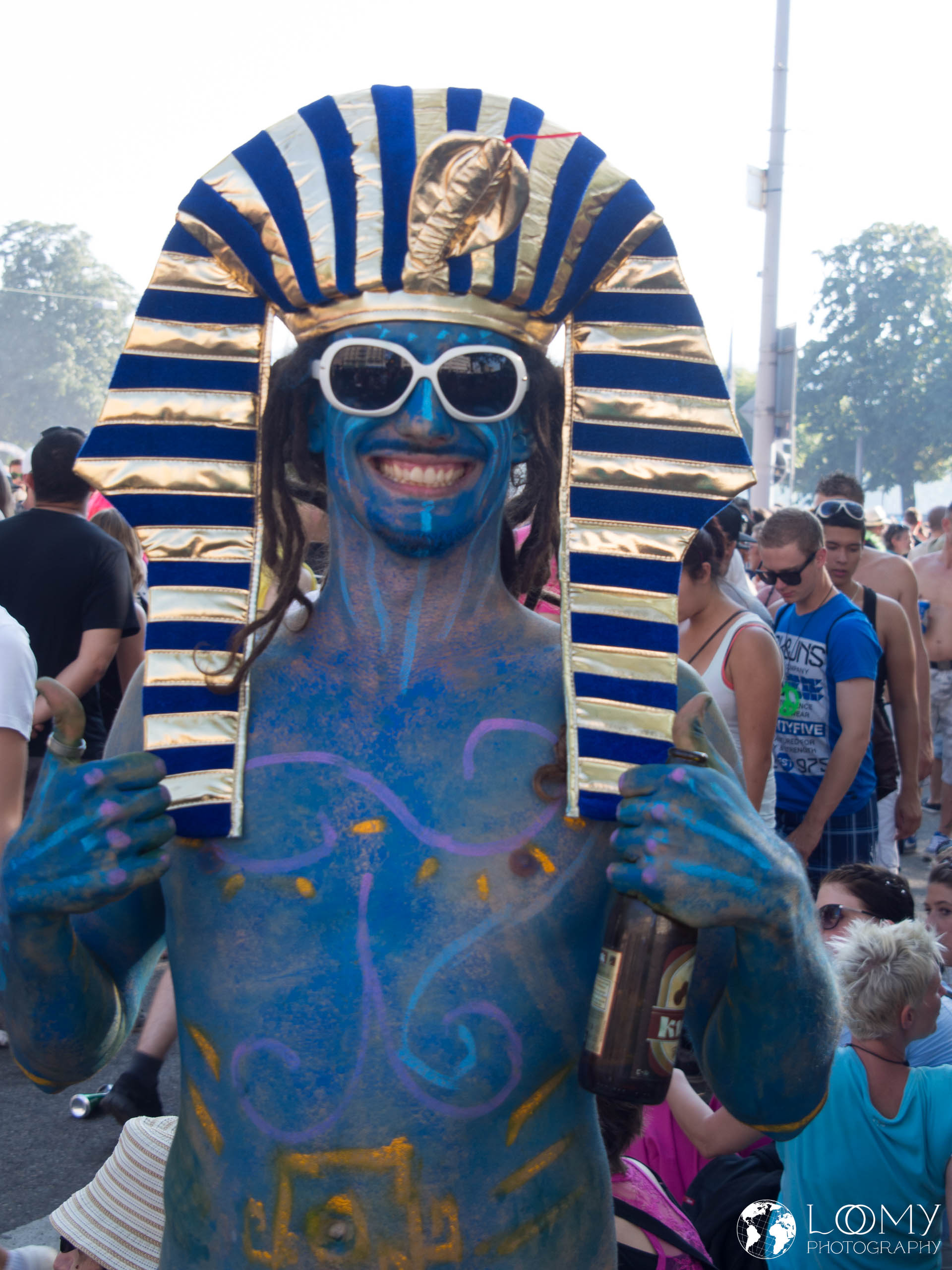 Auch die alten Ägypter lassen sich das nicht entgehen