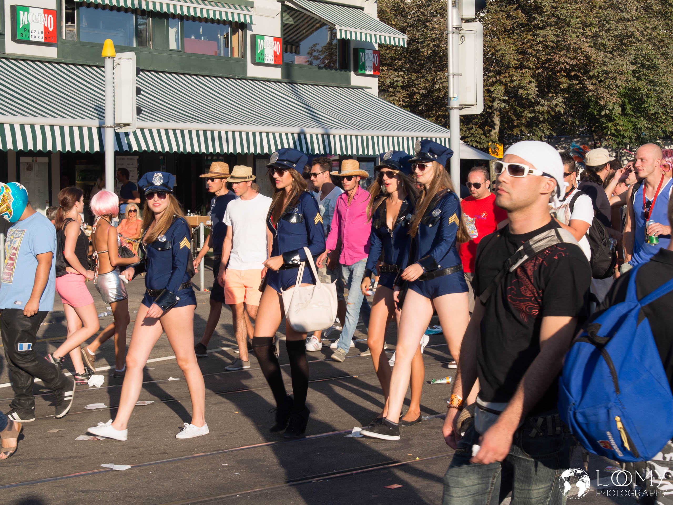 Uniformern sind immer in