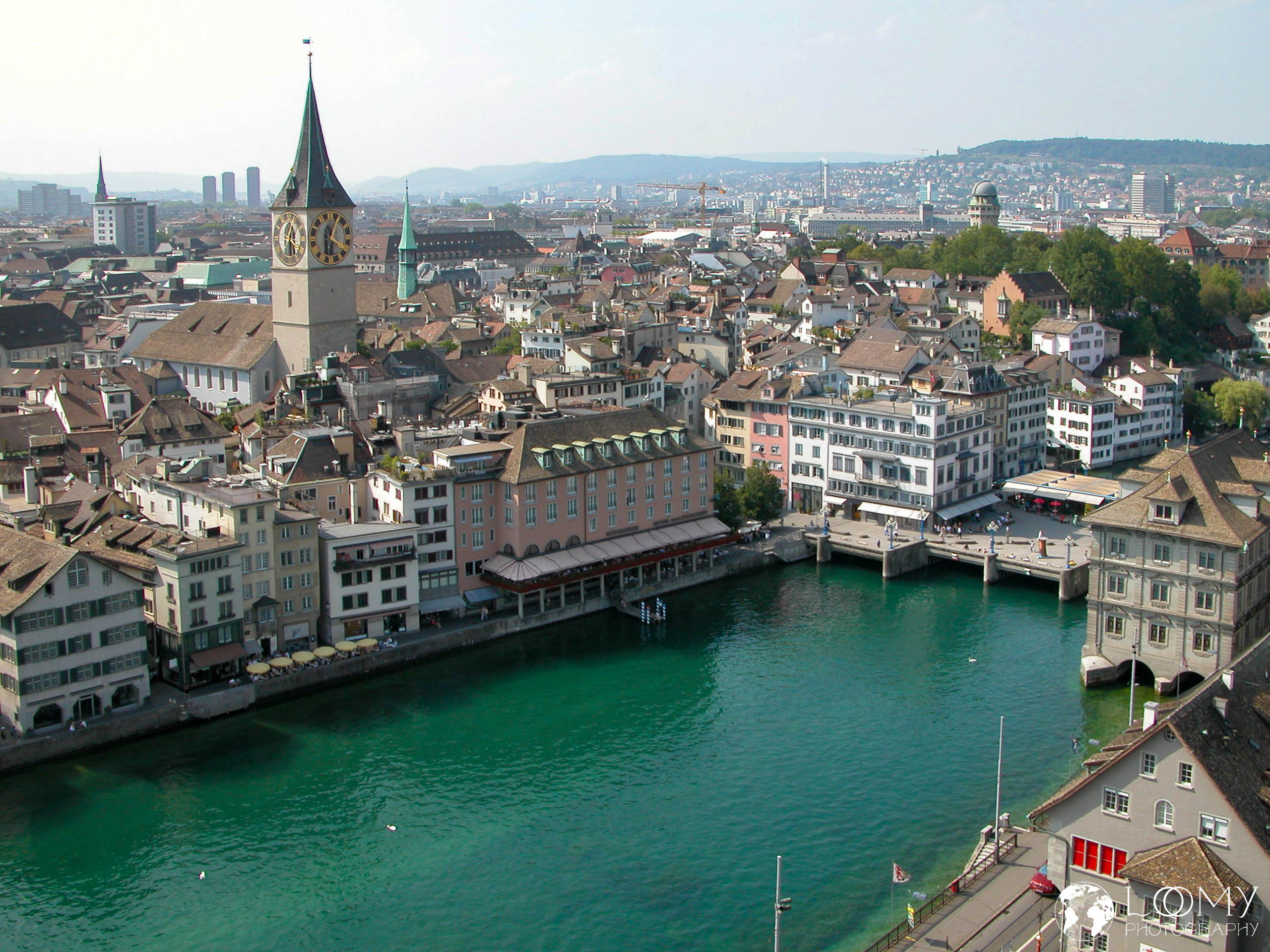 Blick auf Zürich