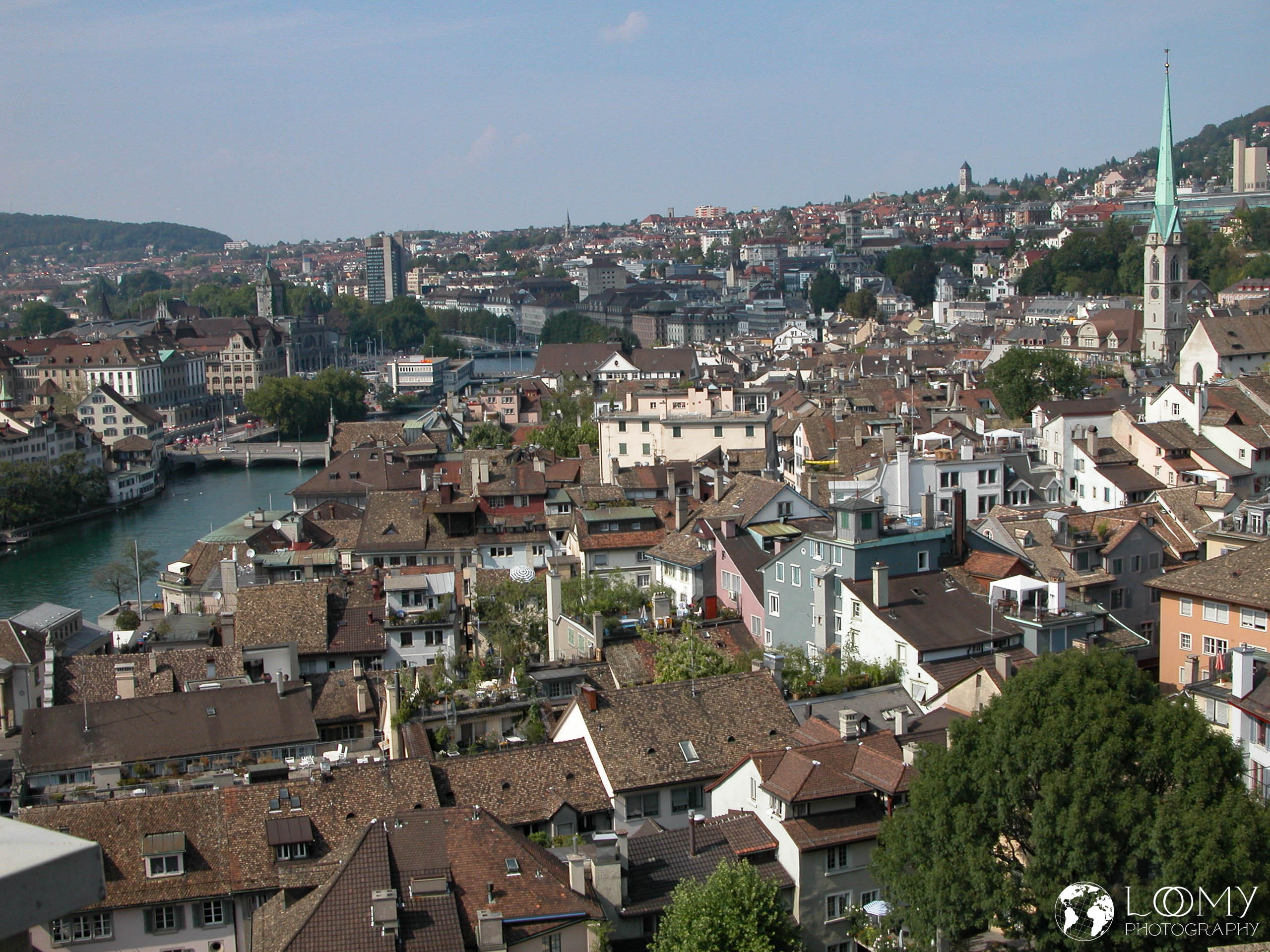 Blick auf Zürich