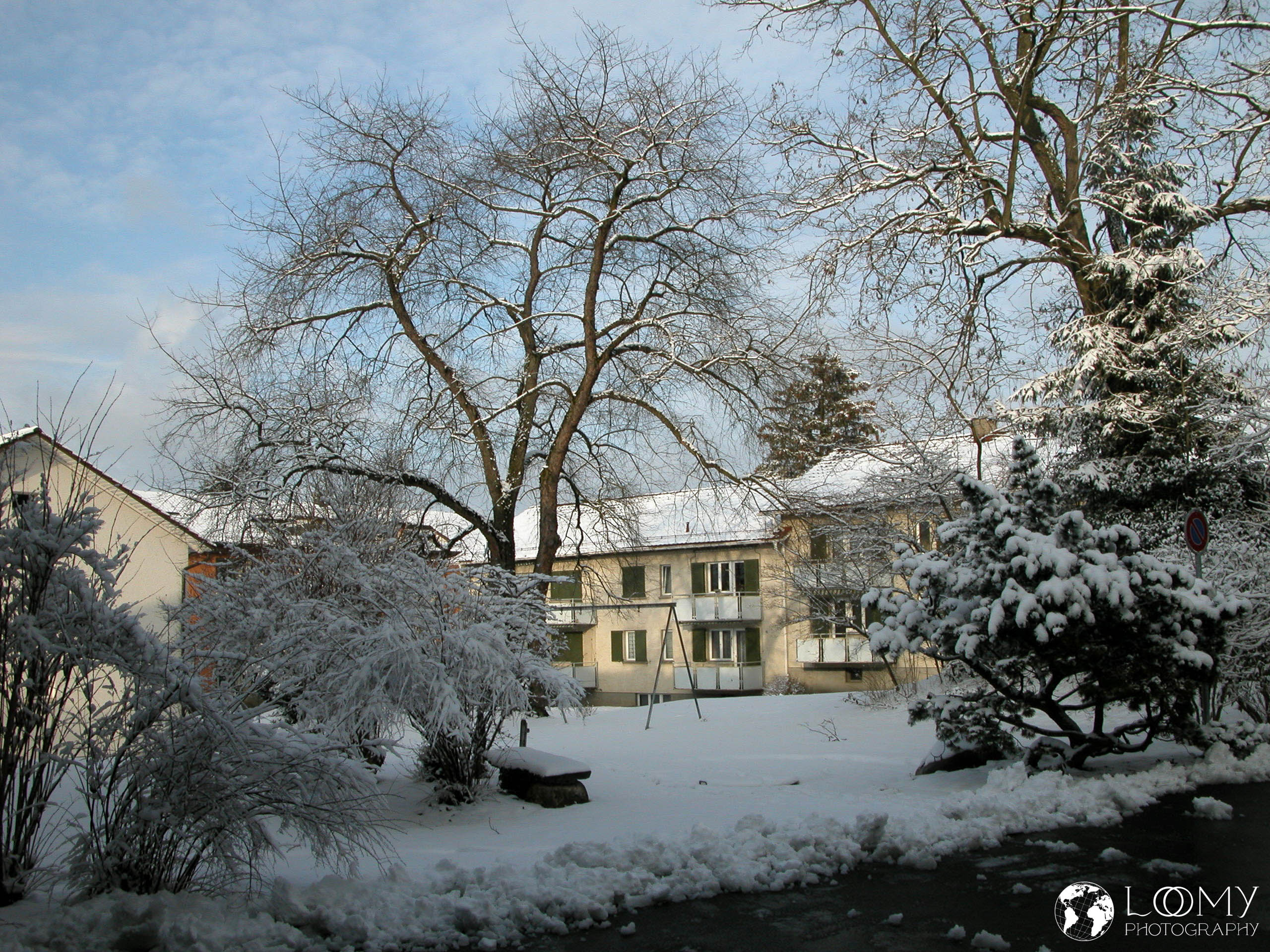 Innenhof von Michis Wohnung