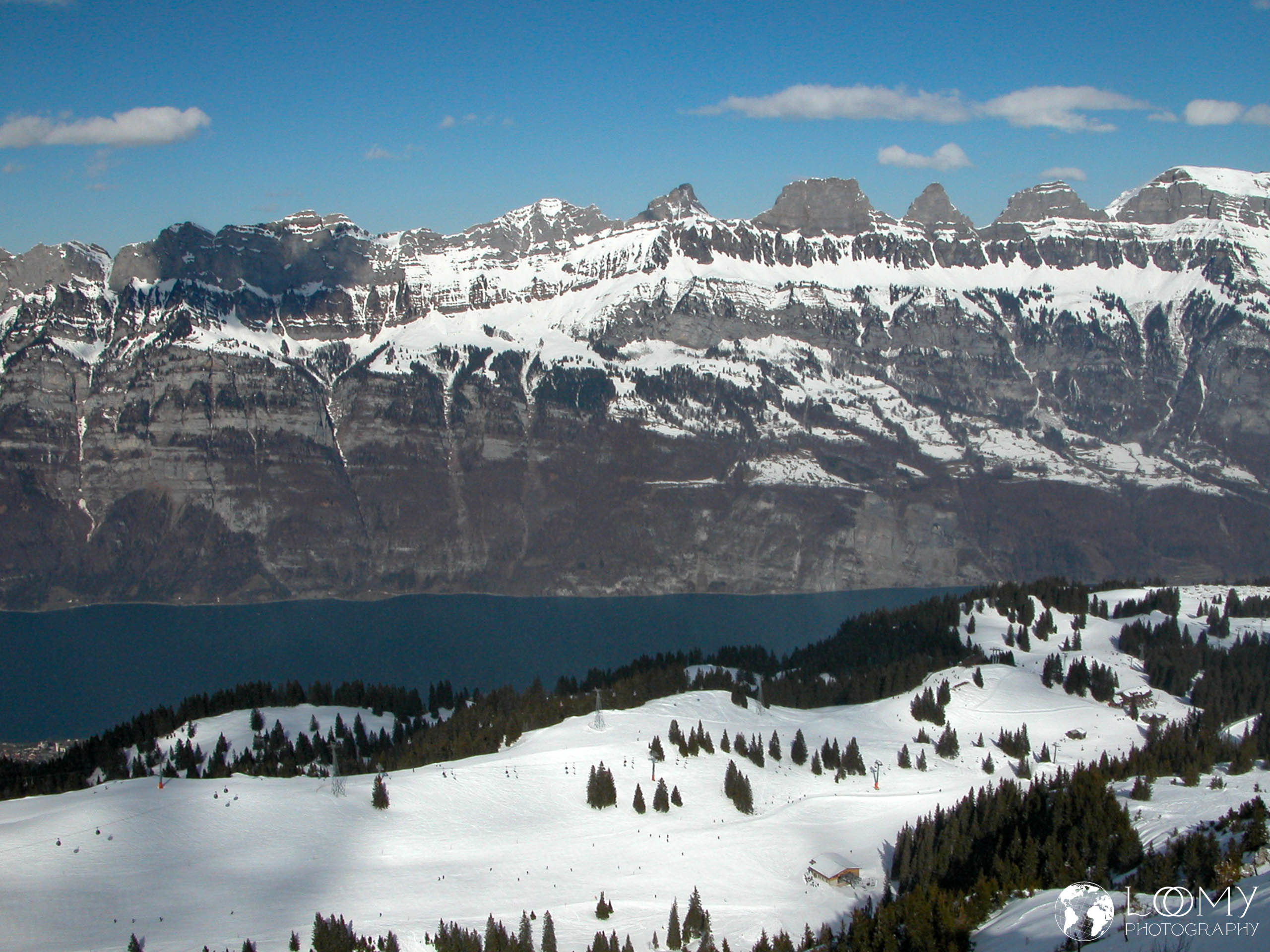 Walensee mit Churfirsten