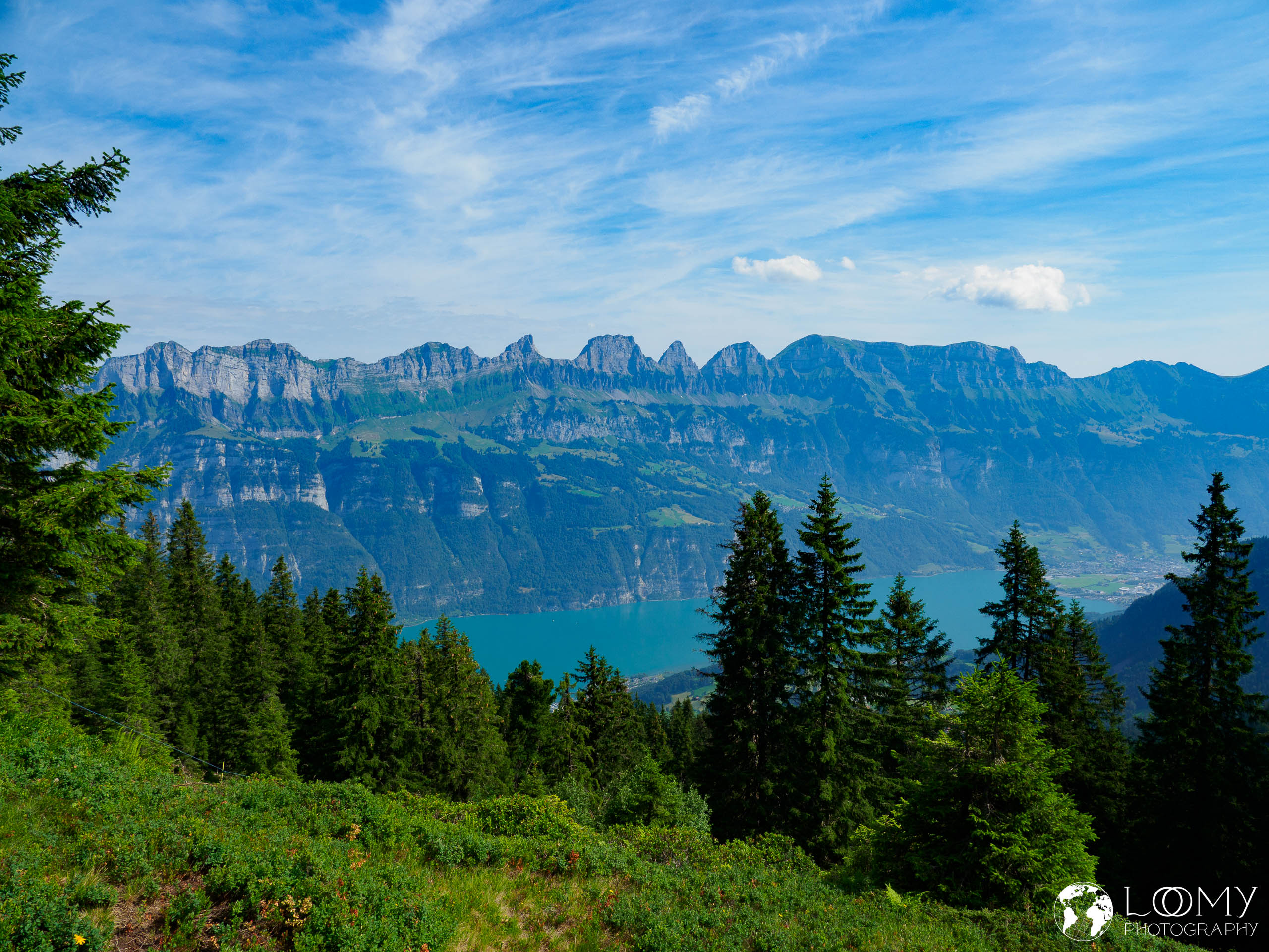 Walensee mit Churfirsten