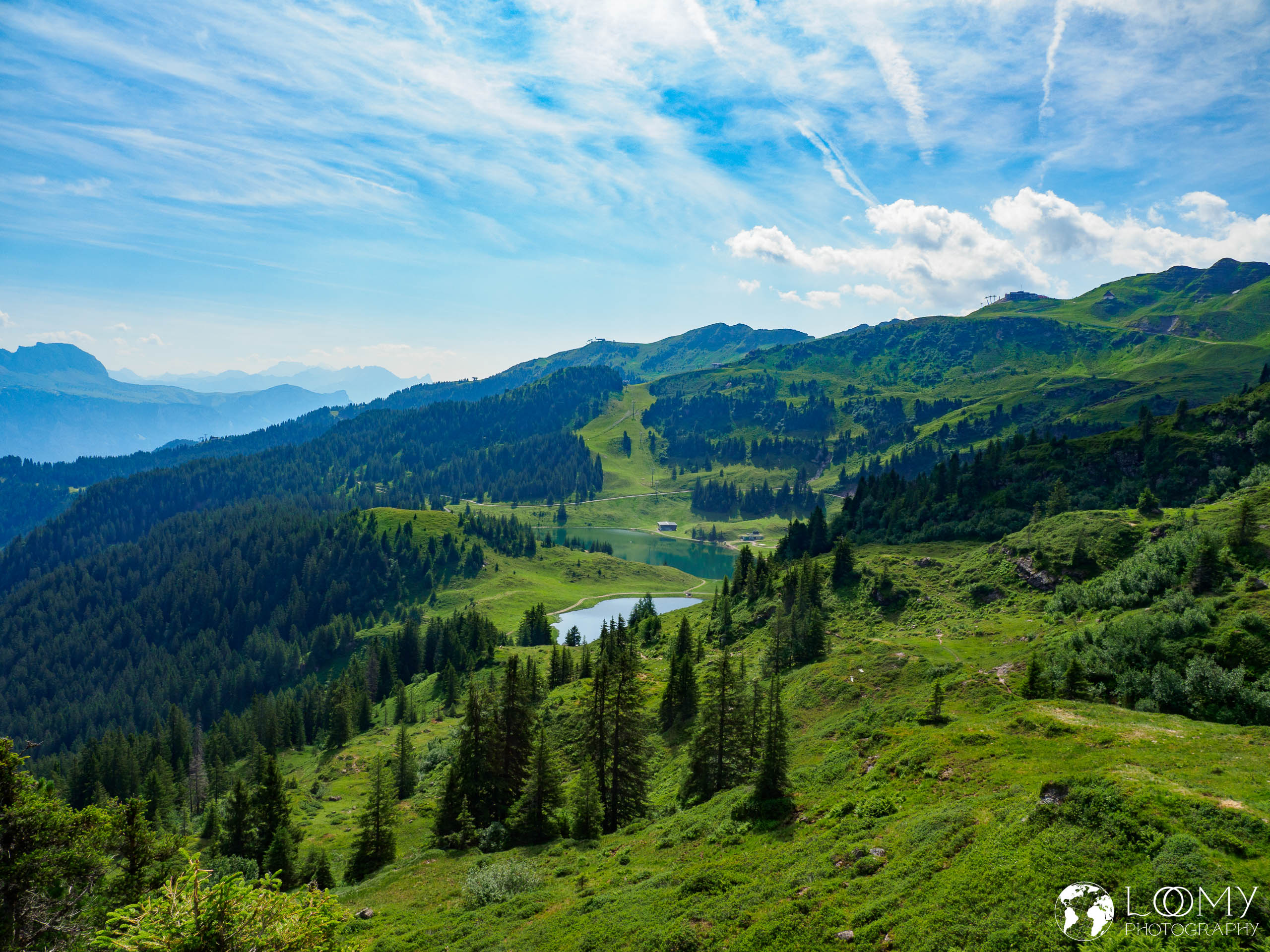 Blick auf die Seebenalp