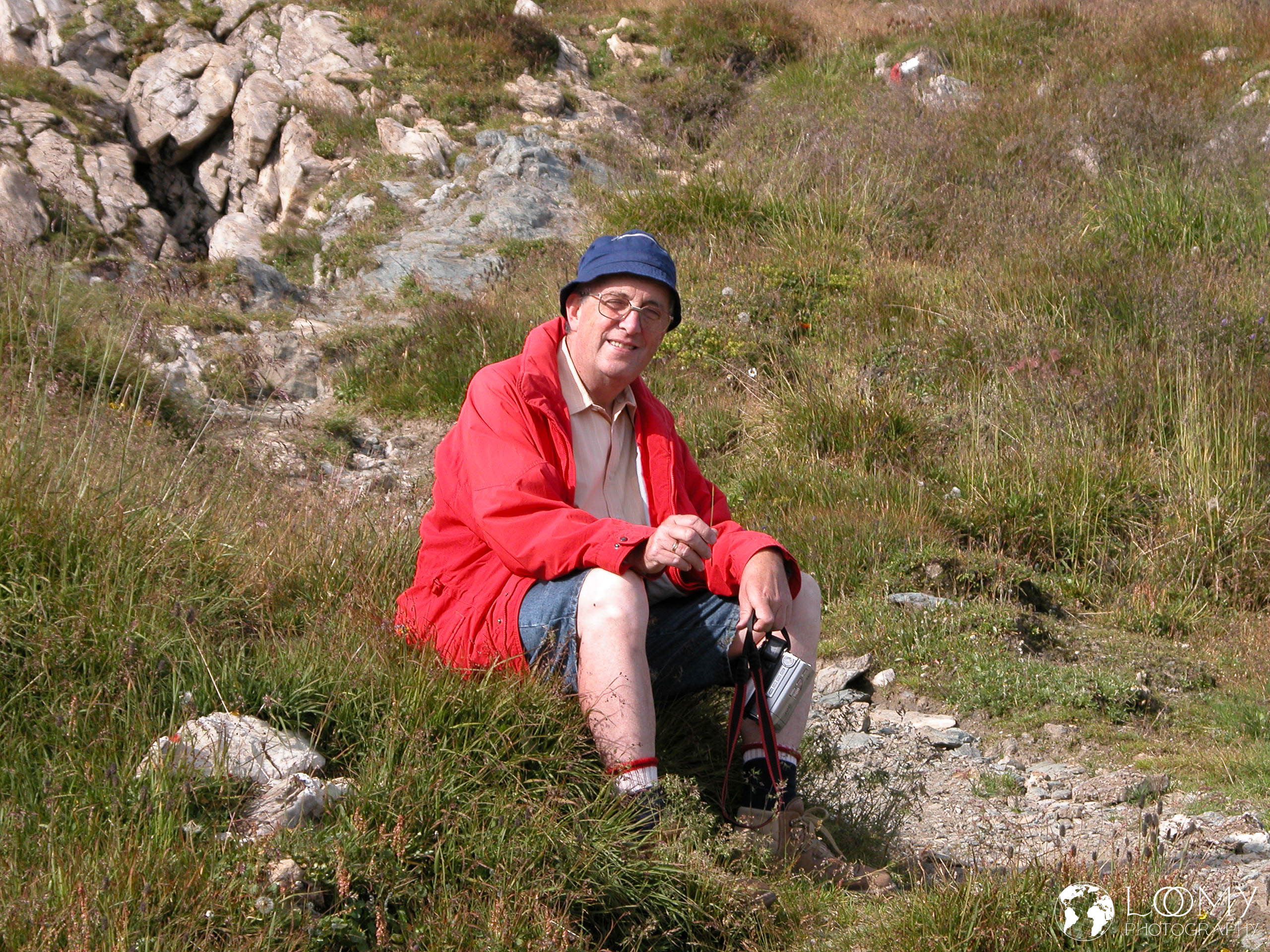 Vati bei der Rast