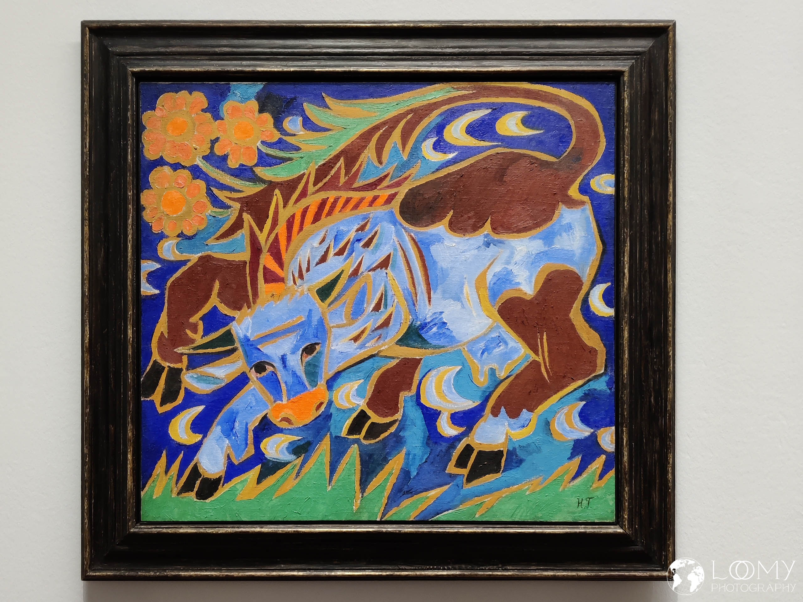 Die blaue Kuh, 1911
