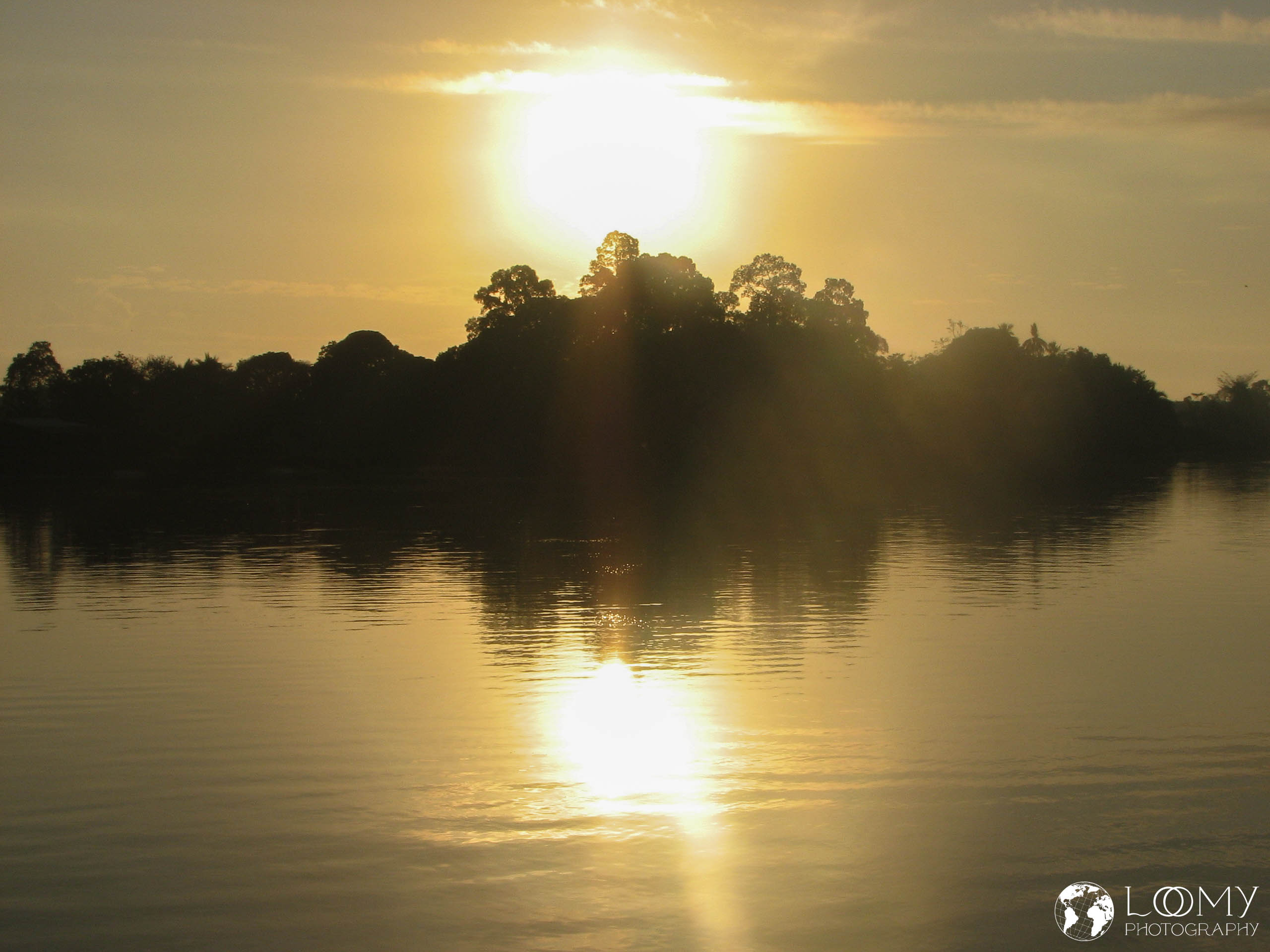 Morgenstimmung am Kinabatangan