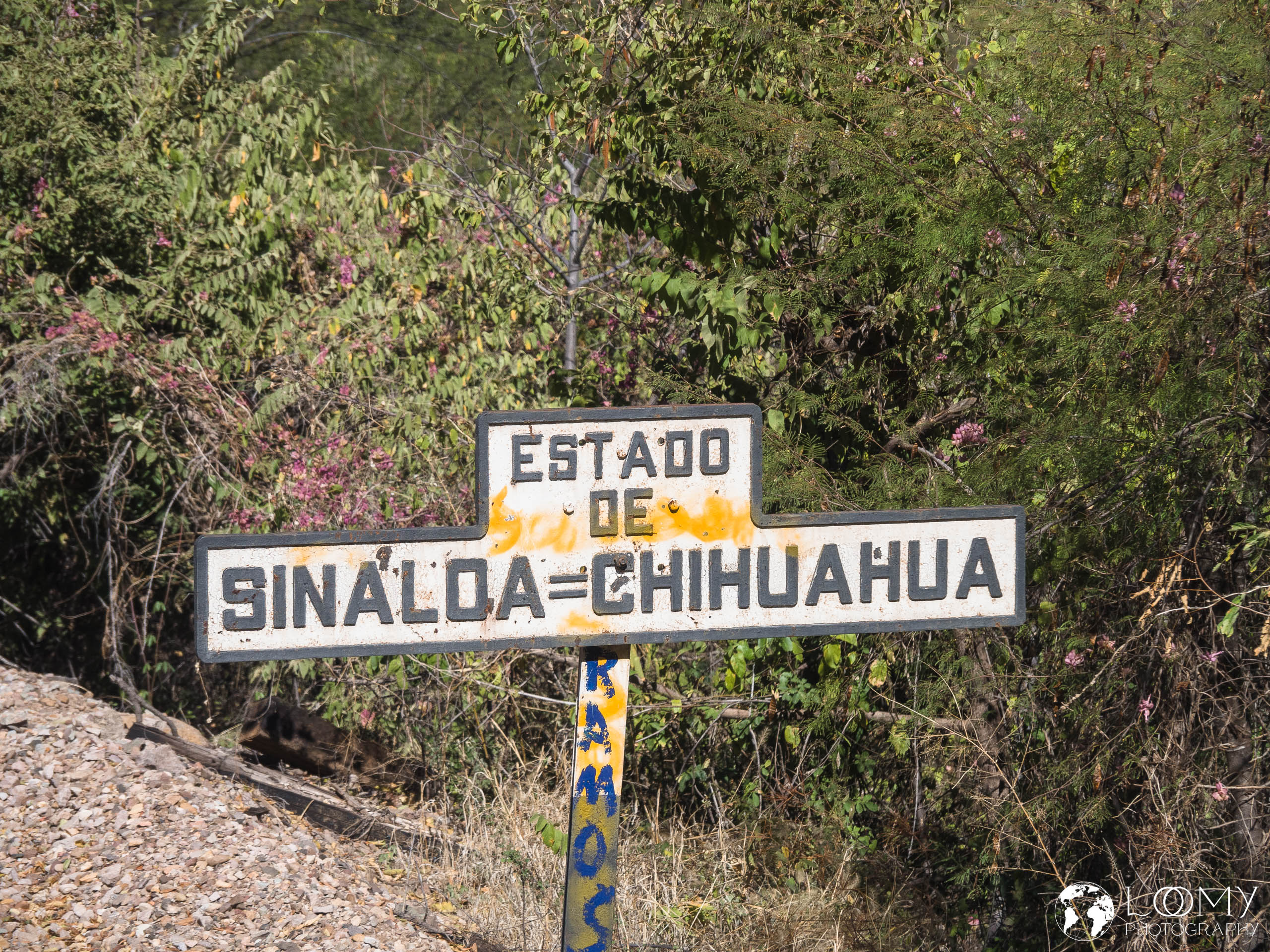Grenze zw. Sinaloa und Chihuahua