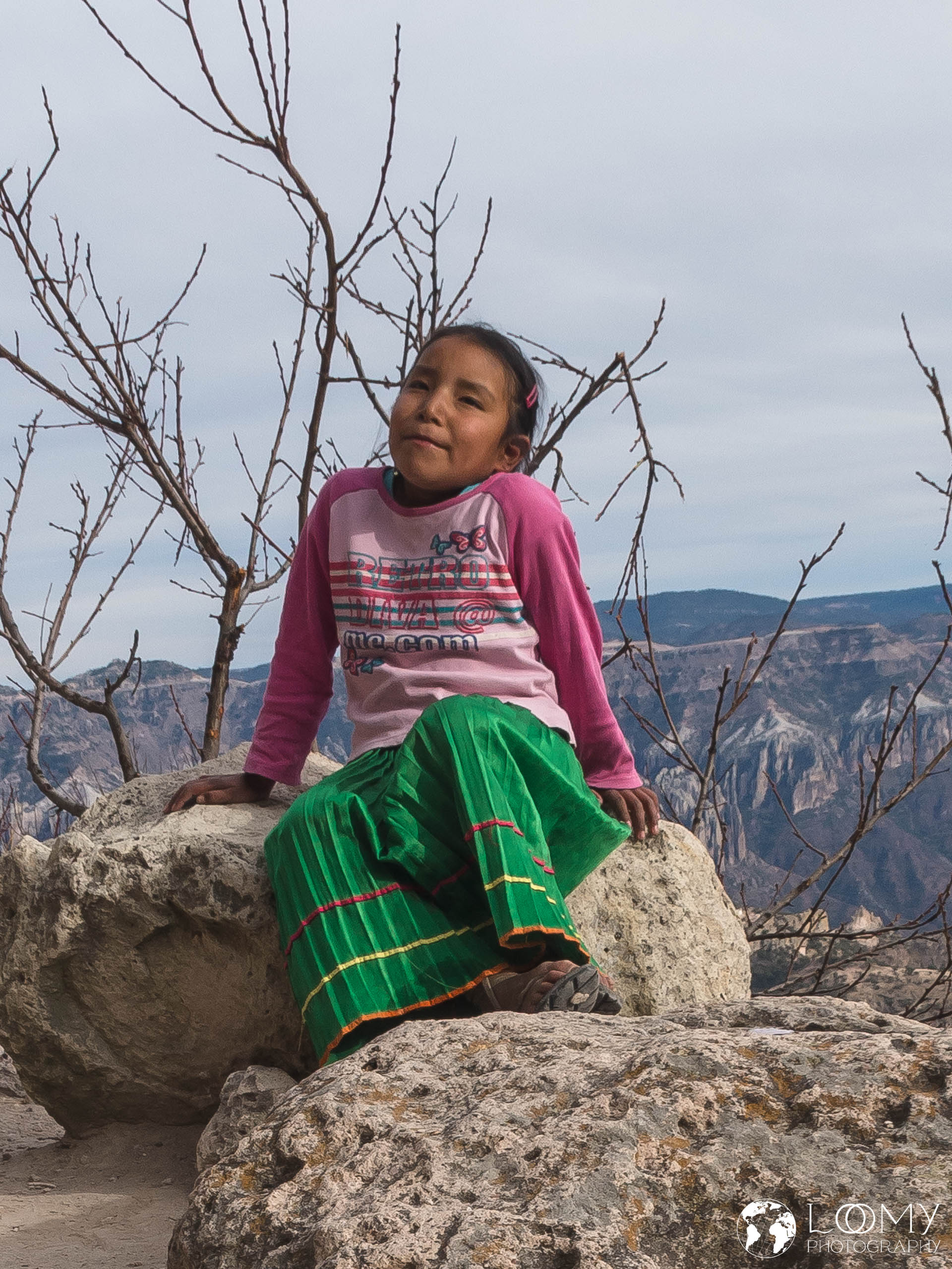 Tarahumara Mädchen