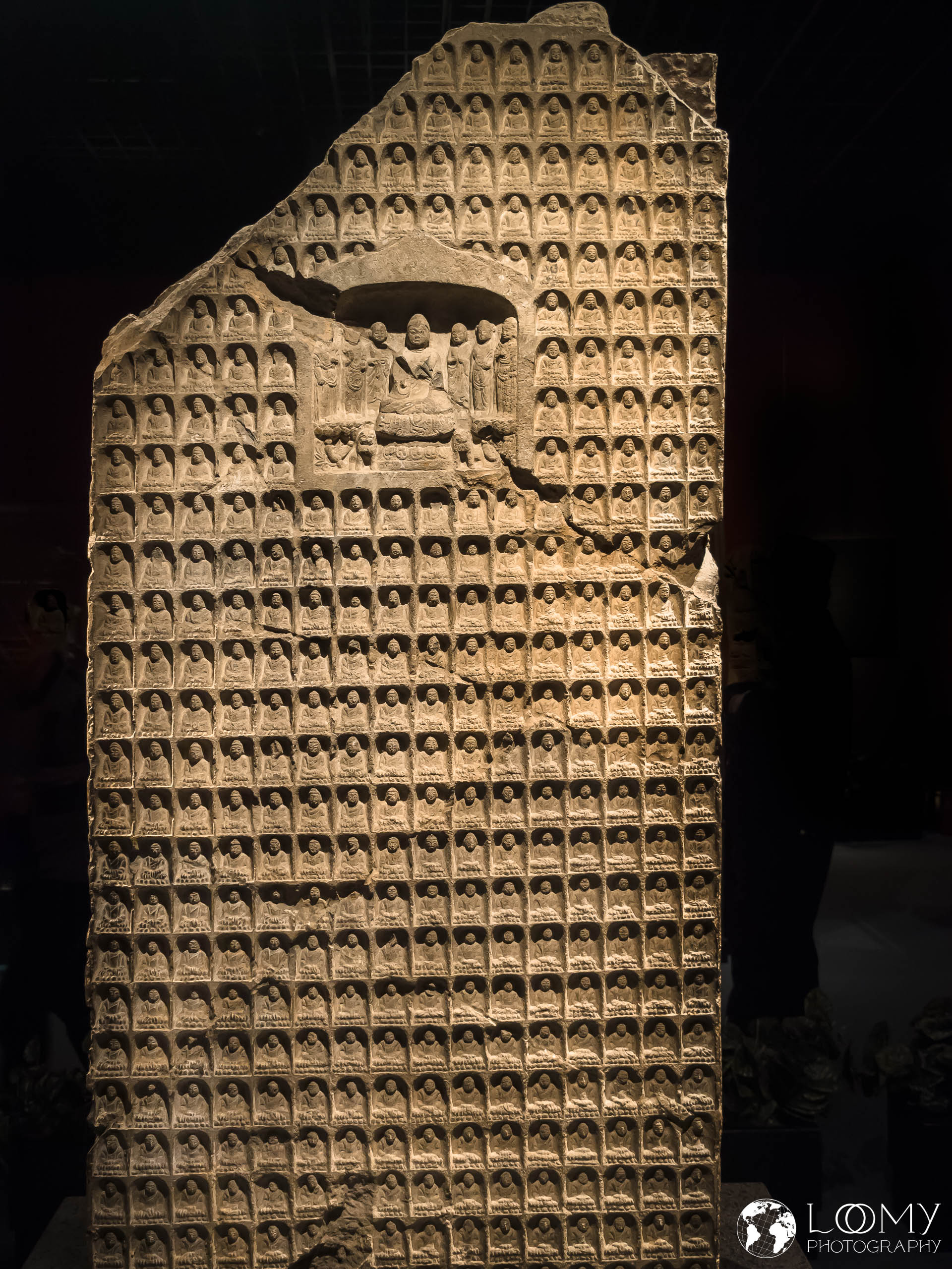 1000 Buddha Stele