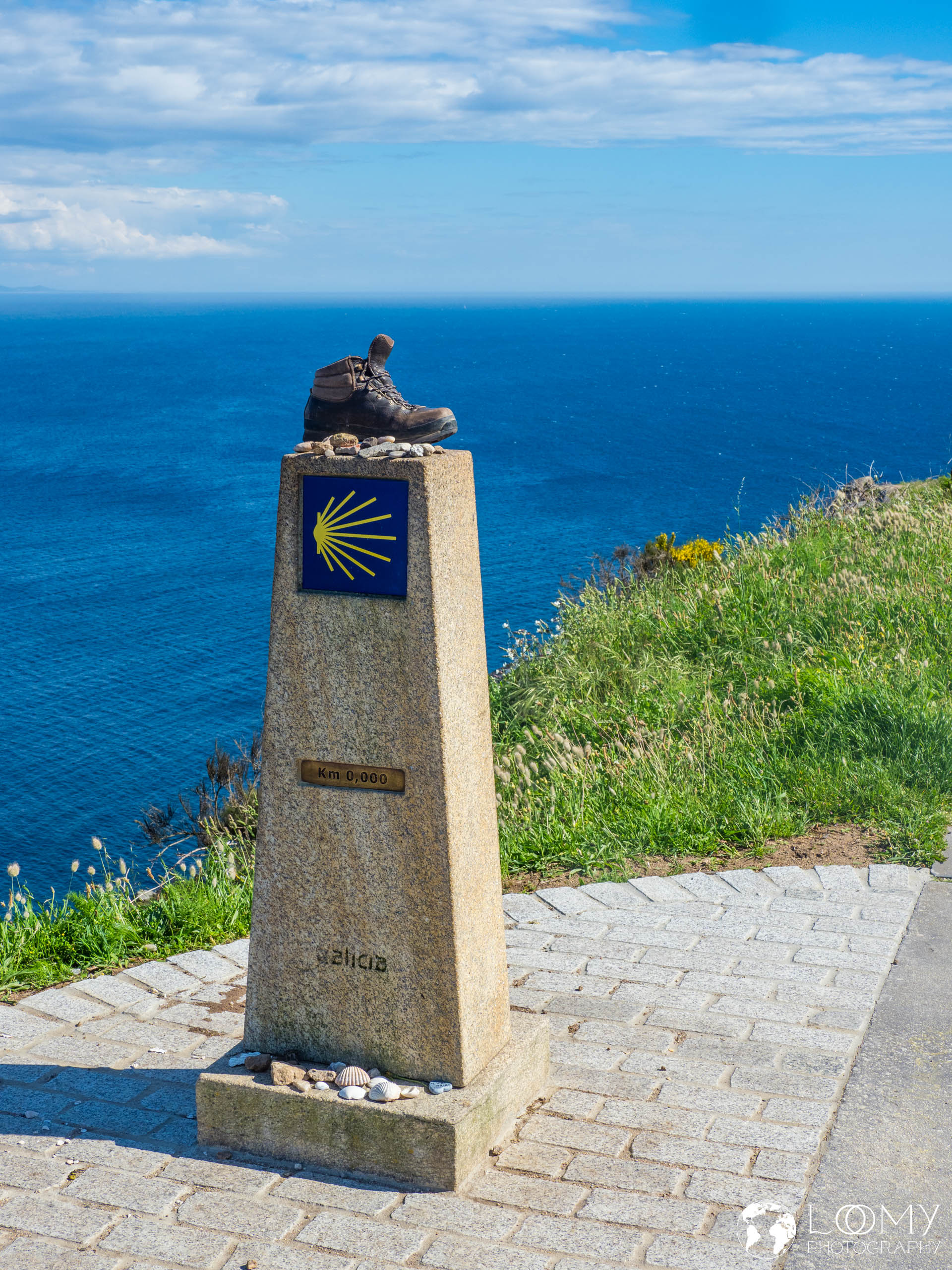 Beginn des Jakobswegs